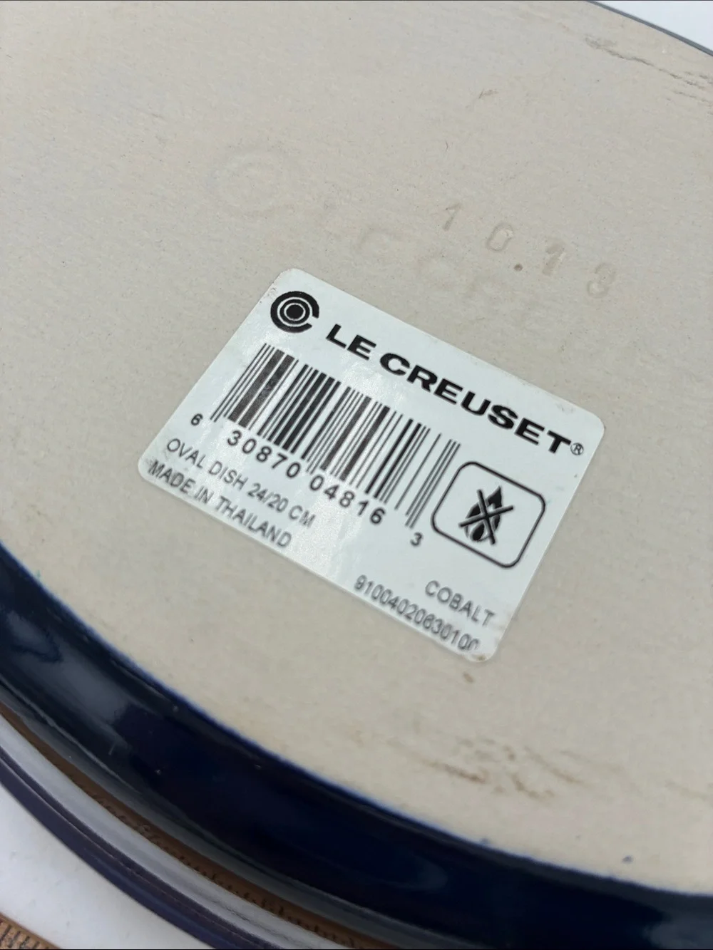 Le Creuset Oval Au Gratin Dish